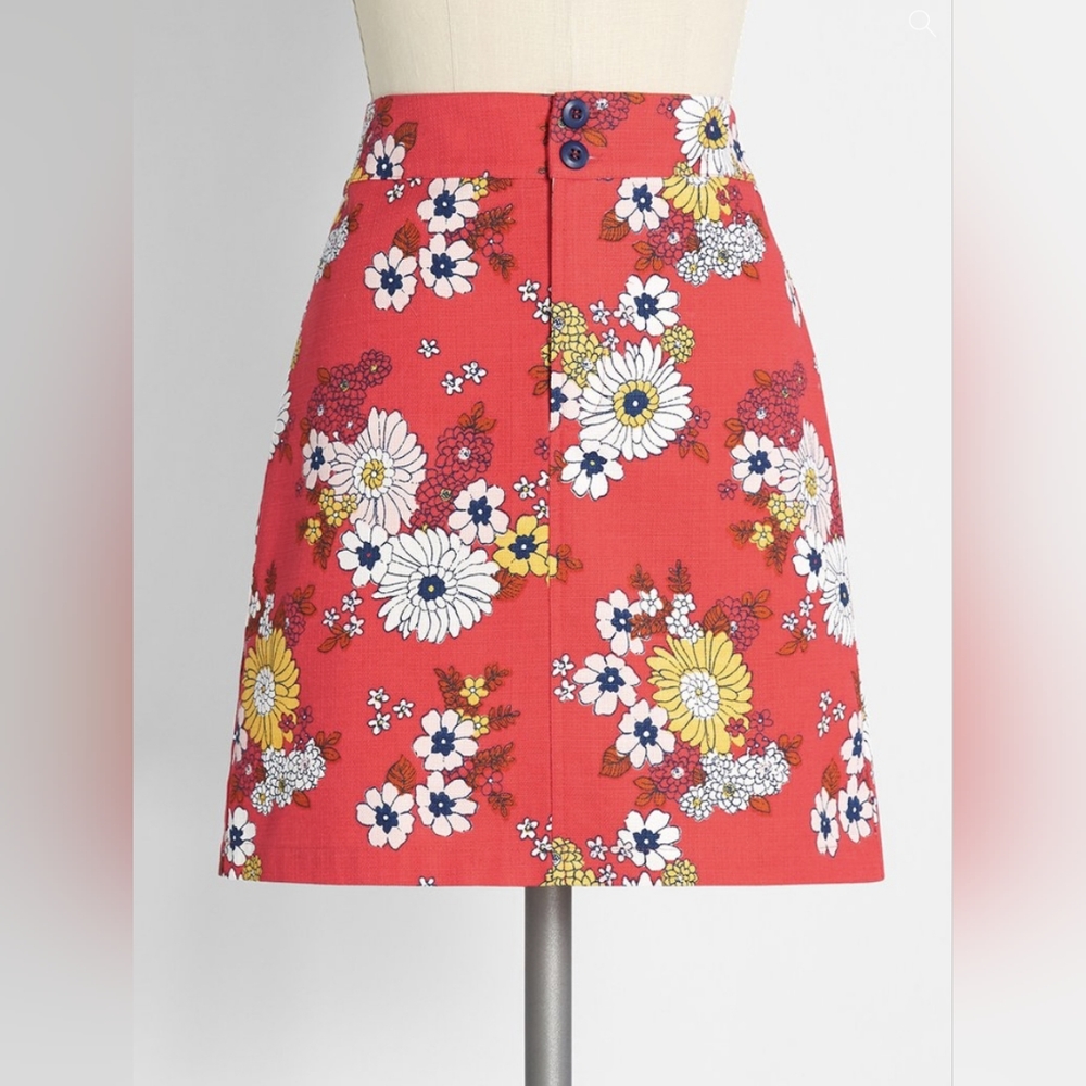NWT Modcloth Sweet Daisy Jane Mini Skirt
